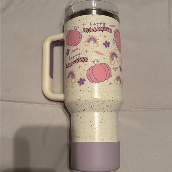 Stanley Cream Speckle Travel Mug - Picture 2 of 5